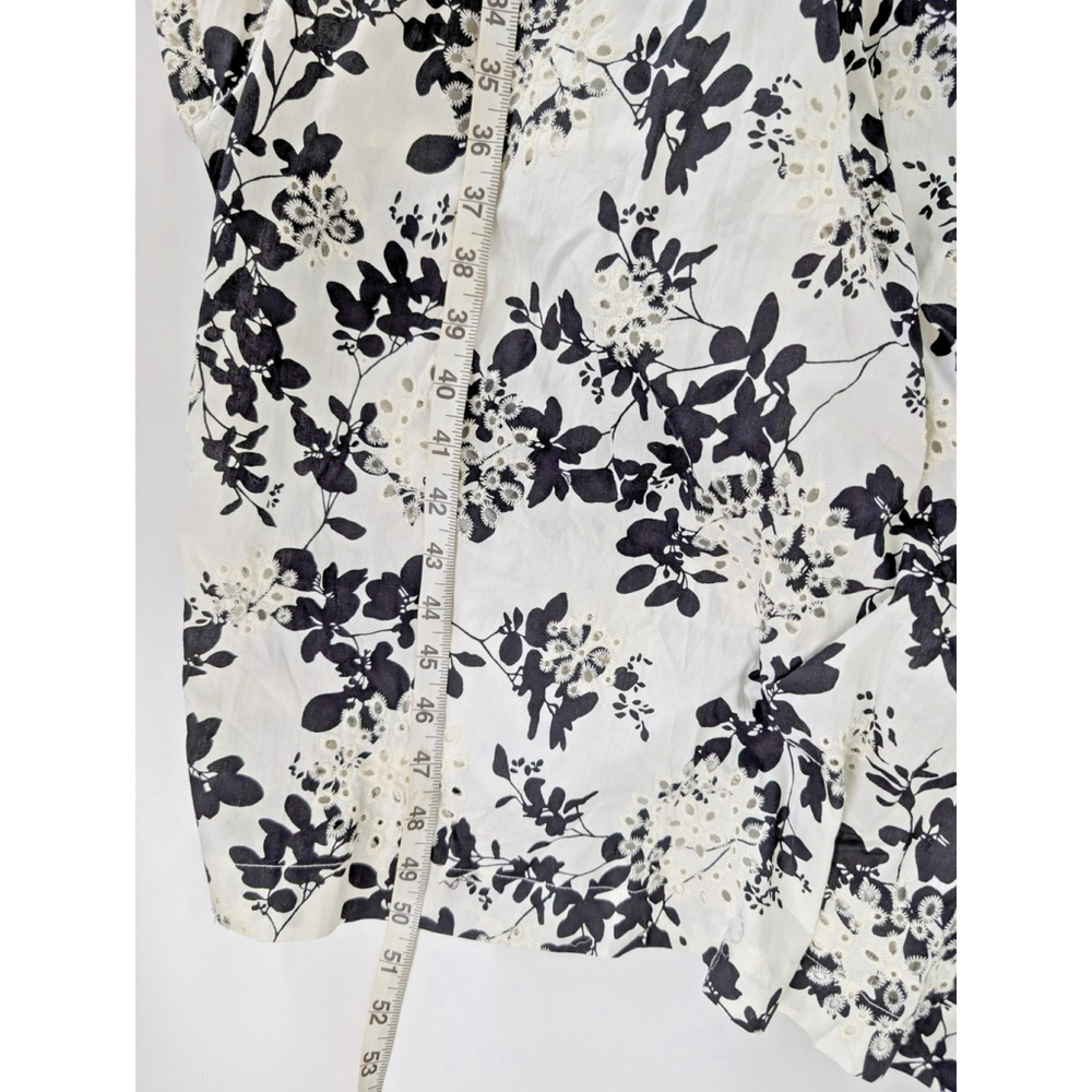 En Saison Vivi Eyelet Floral Print Midi Dress Size S NWT Cottagecore Ascot Fairy - Picture 12 of 12